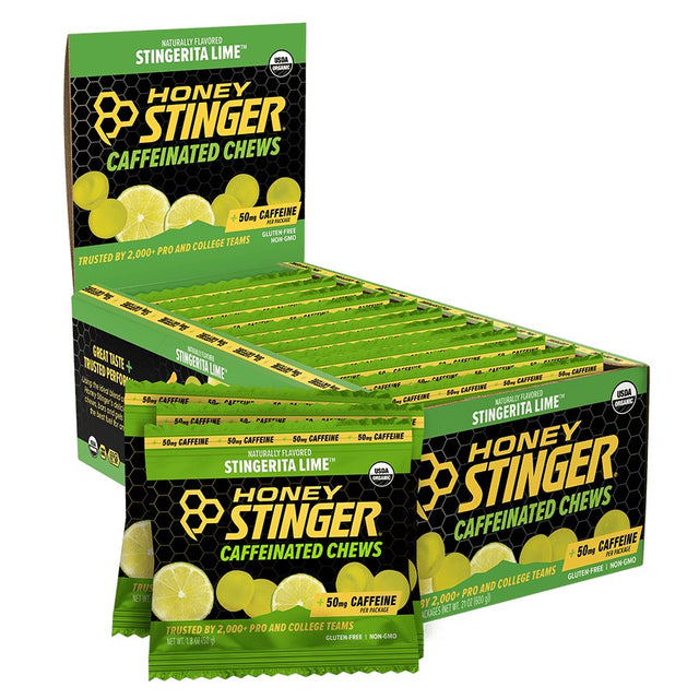 Honey Stinger - Stingerita Lime Caffeinated Chew