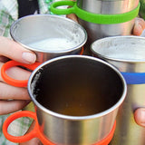Klean Kanteen - 16oz Stainless Steel Pint Cup 4 Pack - Brushed