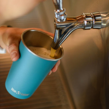 Klean Kanteen - 16oz Stainless Steel Pint Cup 4 Pack - Brushed