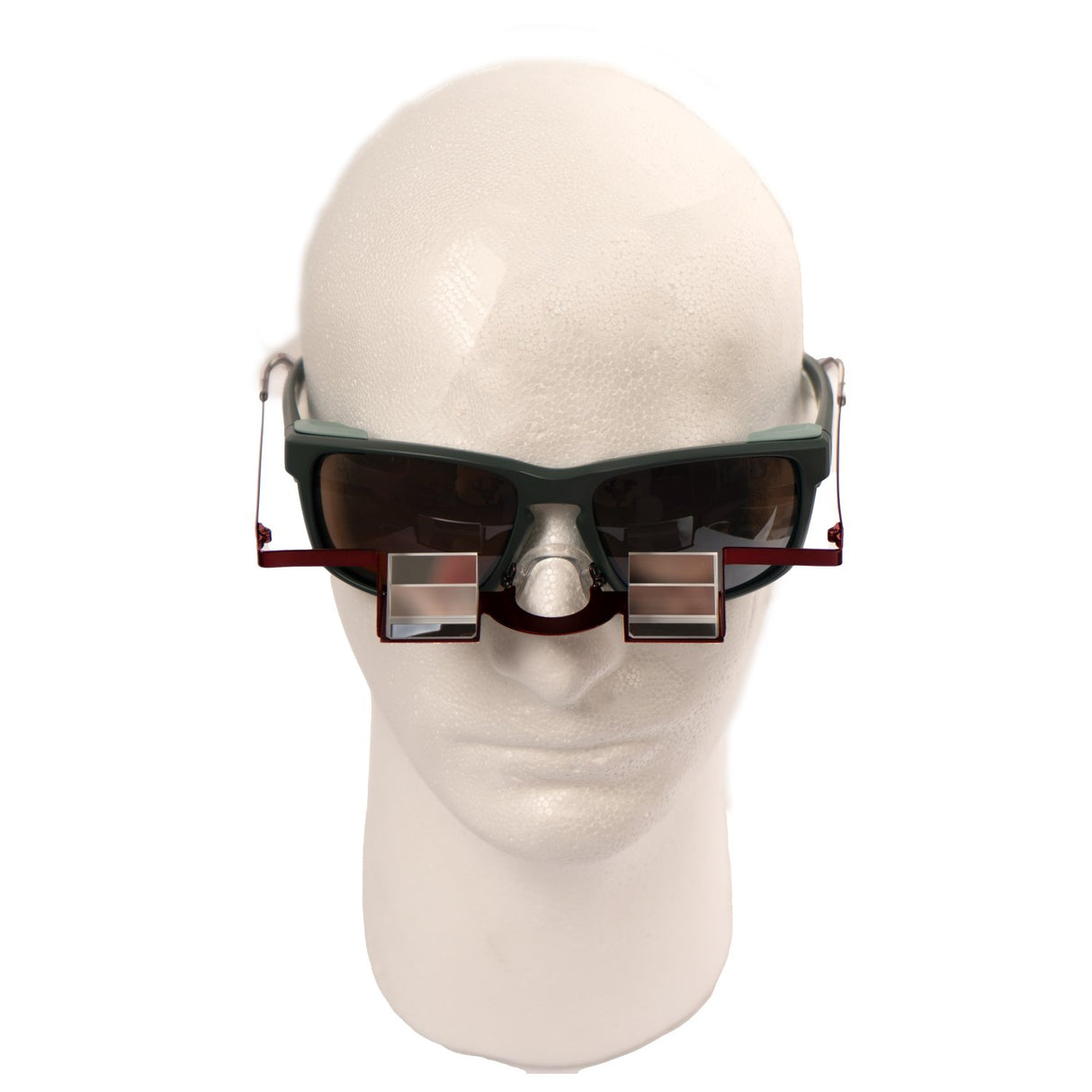 CYPHER - Steel Frame Belay Glasses - Red