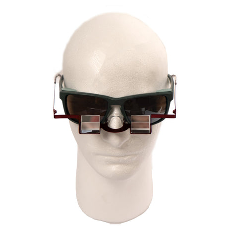 CYPHER - Steel Frame Belay Glasses - Red