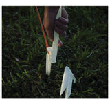UST - Zinx Tent Peg 9" - 6 Pack