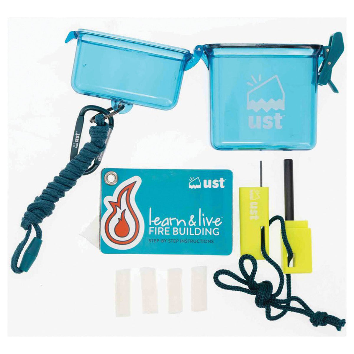 UST - Learn & Live Fire Starting Kit