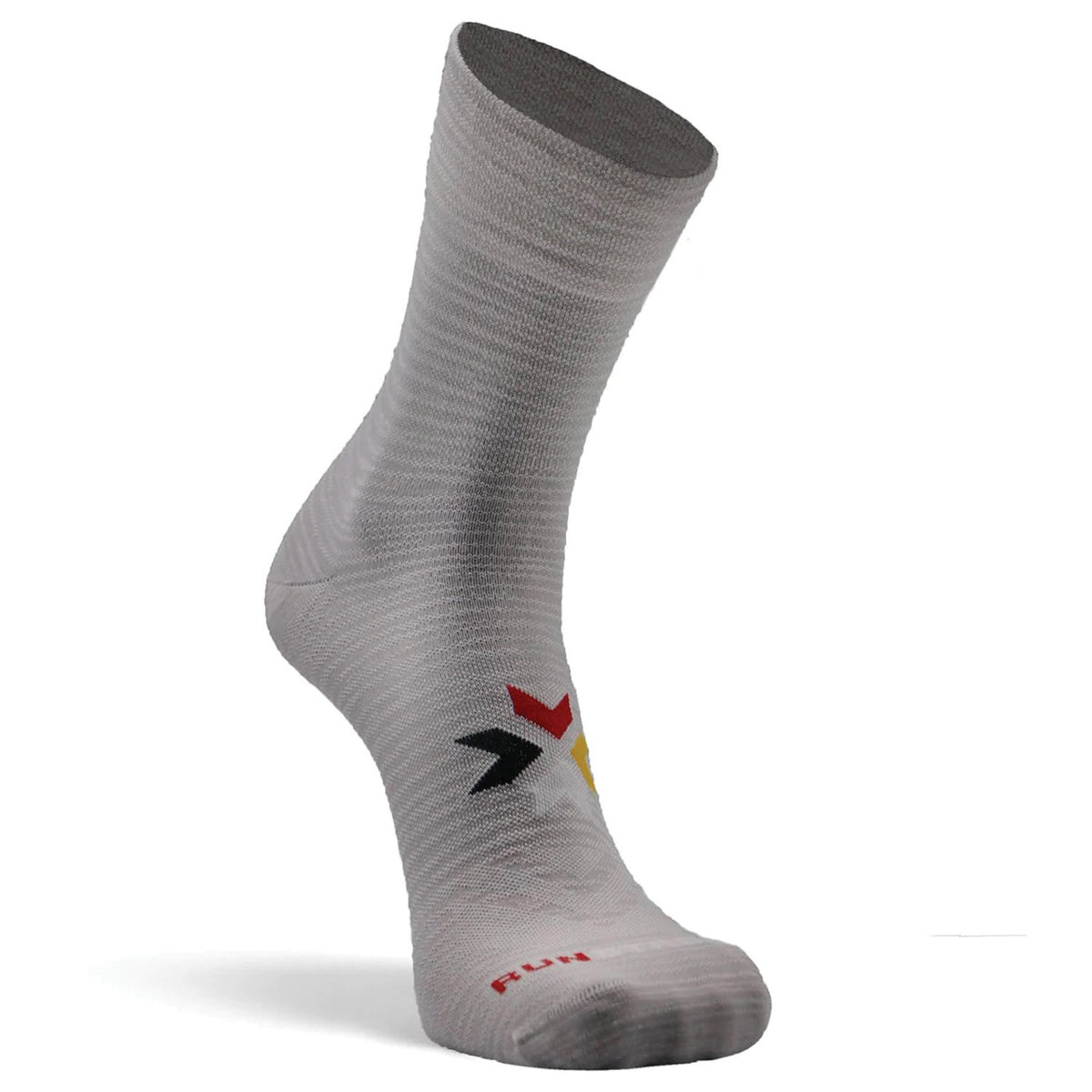 FOX RIVER - Canyon Ultra-Lightweight Crew Socks - White/Gray, Small