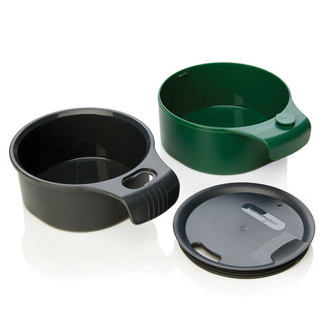 HUMANGEAR - CupCup 16oz Charcoal/Green
