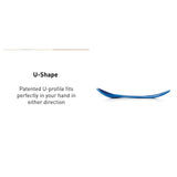 HUMANGEAR - GoBites Bio Uno Fork and Spoon - Dark Blue