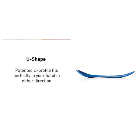 HUMANGEAR - GoBites Bio Uno Fork and Spoon - Dark Blue