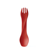 HUMANGEAR - GoBites Bio Uno Fork-and-Spoon Utensil - Red