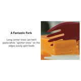 HUMANGEAR - GoBites Bio Uno Fork-and-Spoon Utensil - Red