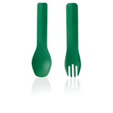 HUMANGEAR - GoBites Bio Duo Utensil Set - Forest Green