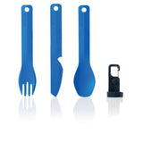 HUMANGEAR - GoBites Bio Knife/Fork/Spoon Set - Blue