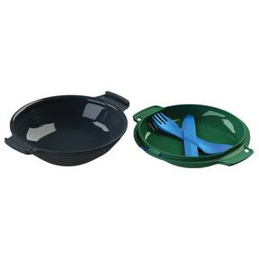 HUMANGEAR - GOKIT+ Mess Kit - Light Charcoal/Green