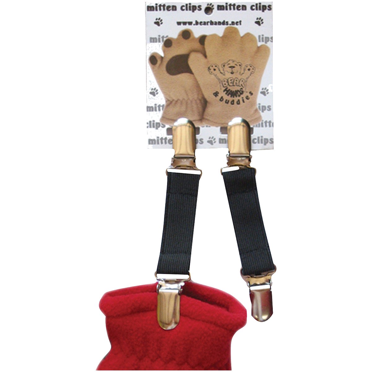 BEARHANDS - Mitten Clips Black