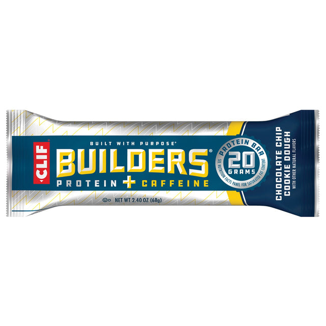CLIF BAR - Builder's Chocolate Cookie Dough with Caffeine