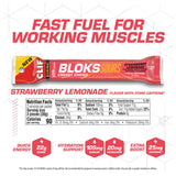 CLIF BAR - SHOT BLOKS Sours Strawberry Lemonade