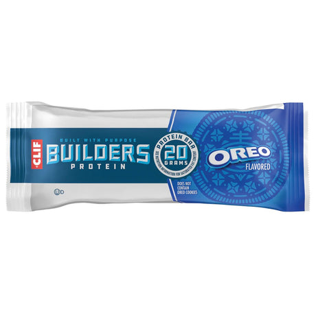 CLIF BAR - BUILDER'S OREO High-Protein Bar, 12-Count