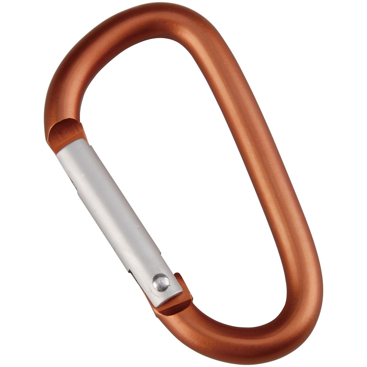MUNKEES - D Carabiner 6 x 60mm 2 Pack Assorted
