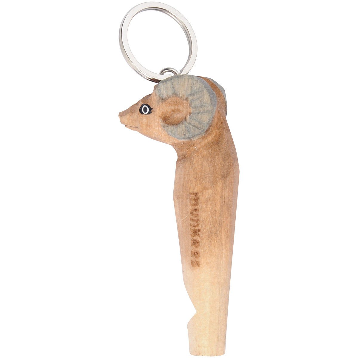 MUNKEES - Wood Whistle Goat Design