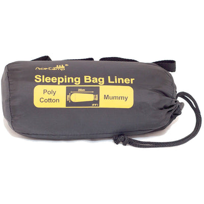 ACECAMP - Polycotton Sleeping Bag Liner Mummy