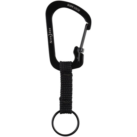 NITE IZE - SlideLock Key Ring Black