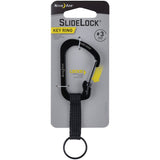 NITE IZE - SlideLock Key Ring Black