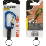 NITE IZE - SlideLock Key Ring AL#3 - Blue