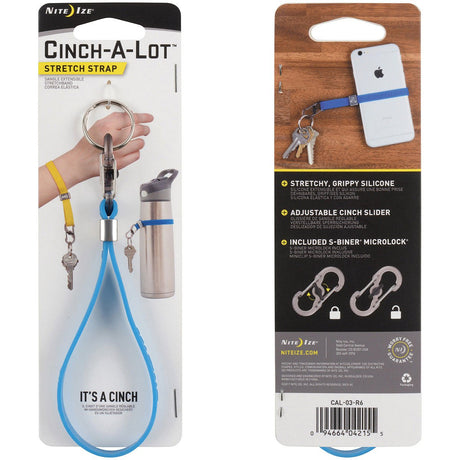 NITE IZE - CINCH-A-LOT Stretch Strap Blue