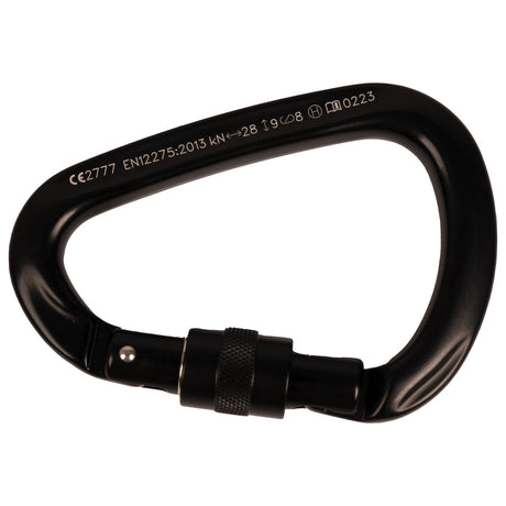 CYPHER - IRIS HMS SG Carabiner - Black