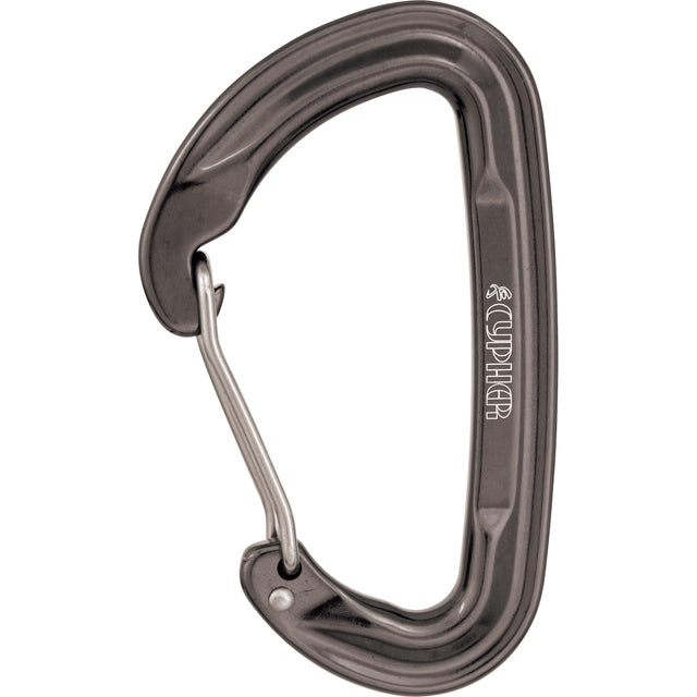 CYPHER - Firefly II Wire Carabiner - Dark Grey