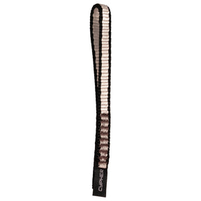 Cypher - Dyneema 10mmx16cm Quickdraw Sling - Black/Grey