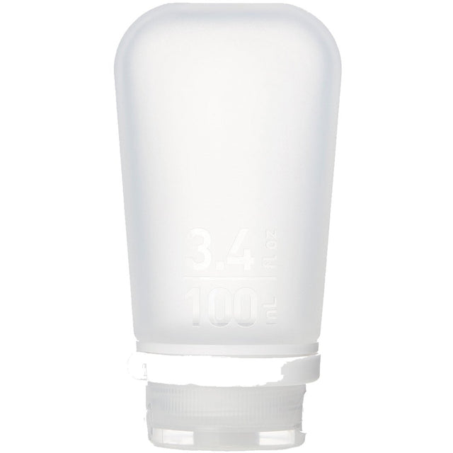 HUMANGEAR - GoToob+ Large Clear Silicone Travel Bottle