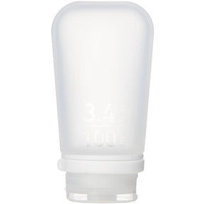 HUMANGEAR - GoToob+ Large Clear Silicone Travel Bottle
