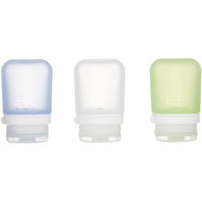 HUMANGEAR - GoToob+ 3-Pack Small - Clear/Green/Blue