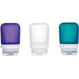 HUMANGEAR - GoToob+ 3-Pack Clear/Purple/Teal