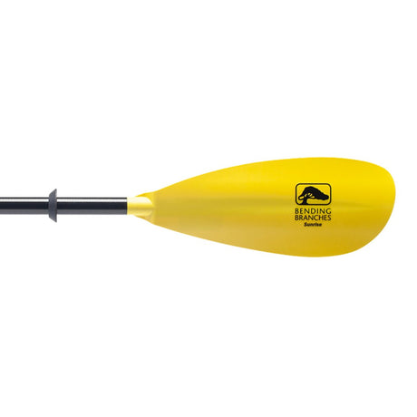 Bending Branches - Sunrise Fiberglass Kayak Paddle, Yellow, 230 cm