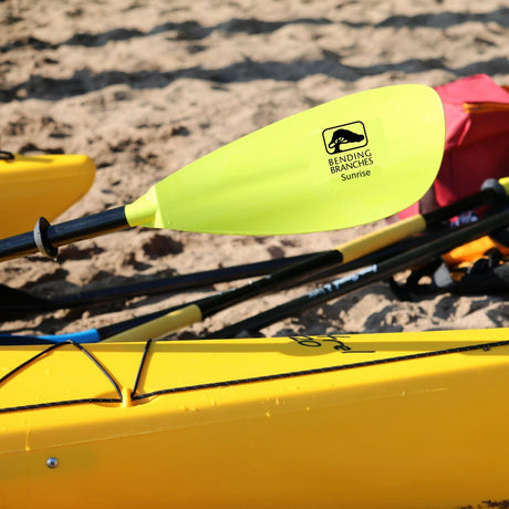 Bending Branches - Sunrise Fiberglass Kayak Paddle - Yellow, 240cm — view 10