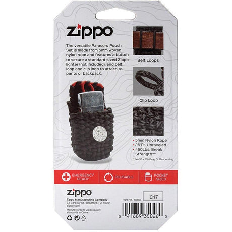 ZIPPO - Paracord Pouch — view 4