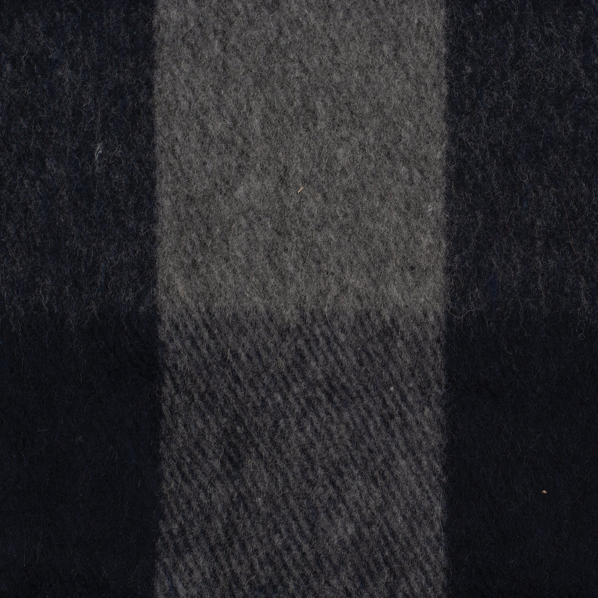 Peregrine - Plaid Blue Wool Blanket