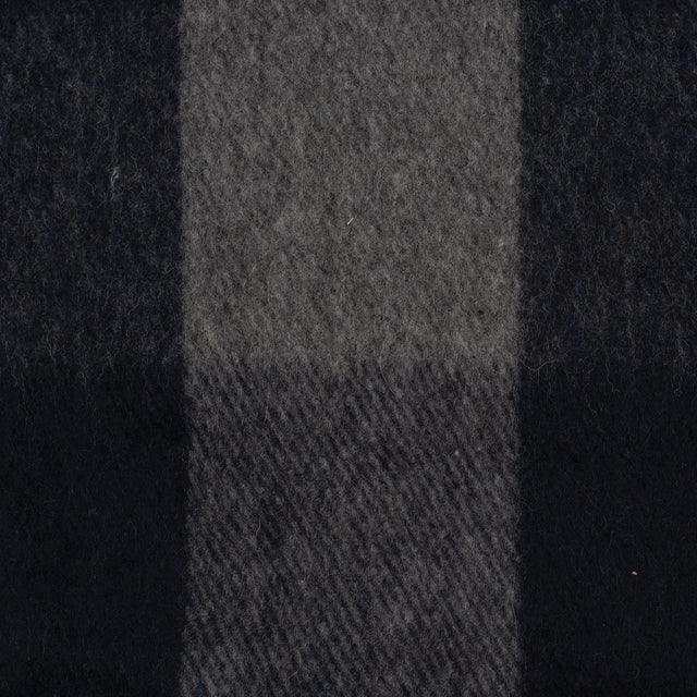 Peregrine - Plaid Blue Wool Blanket