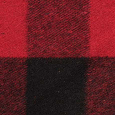 Peregrine - Plaid Red Wool Blanket 50 — view 2