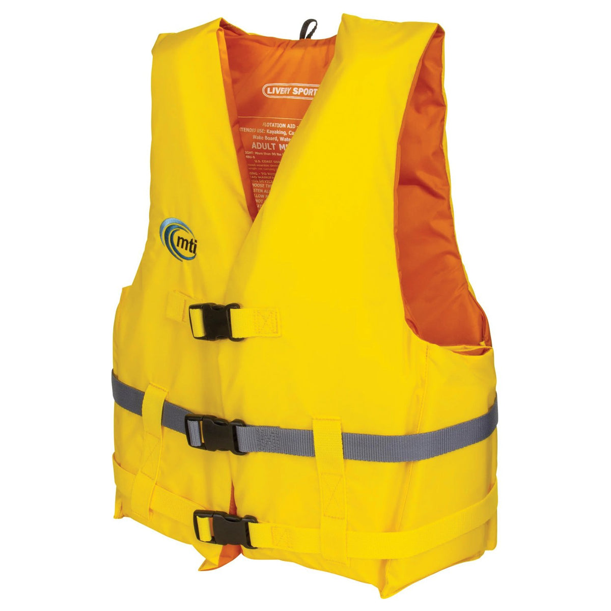 Mustang Survival - Livery Sport Life Jacket Yellow XL-XXL