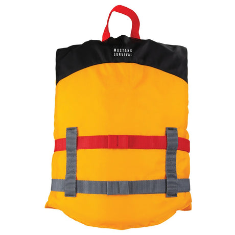 Mustang Survival - Youth Livery Foam Vest - Mango — view 2