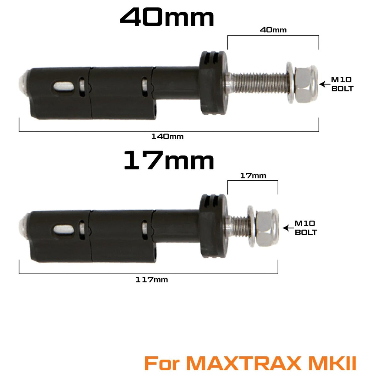 MAXTRAX - Mounting Pin Set MKII for Recovery Boards