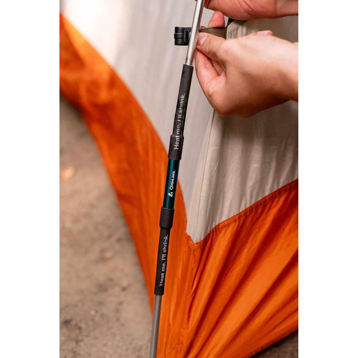 COGHLANS - Tent Pole Repair Kit for Aluminum/Fiberglass Poles