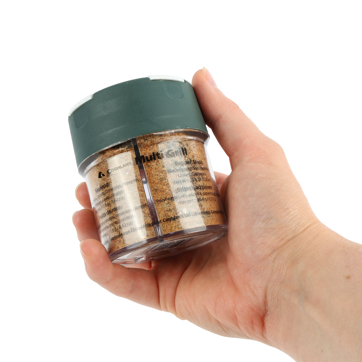 Coghlans - Multi-Grill Shaker with 4 Spice Blends