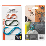 NITE IZE - S-Biner Aluminum Carabiner Pack - Assorted