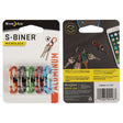 NITE IZE - S-Biner MicroLock 5-Pack Assorted Colors