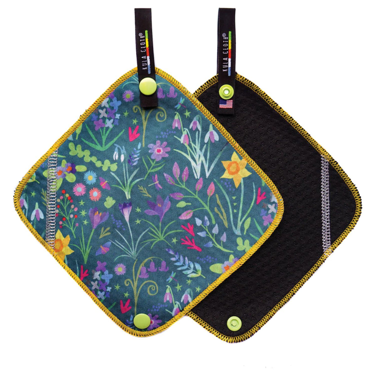 KULA CLOTH - Vernal Blooms Antimicrobial Pee Cloth — view 2
