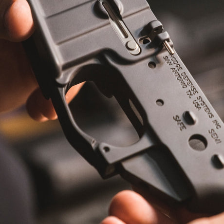 Magpul - Magpul® Enhanced Trigger Guard, Fits AR-15, Drop In, Aluminum, Black