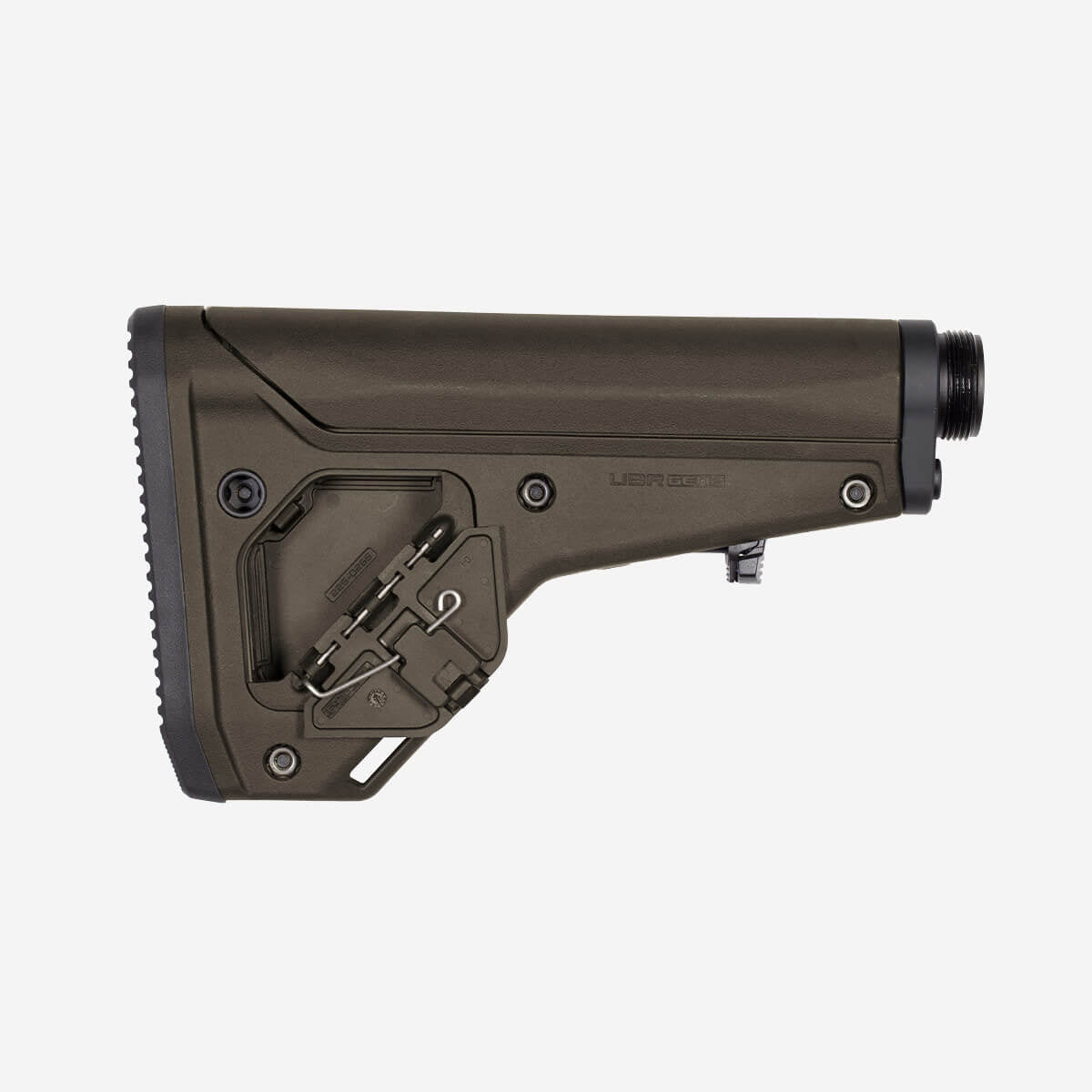 Magpul - UBR Gen 2, Utility/Battle Rifle Adjustable Carbine Stock, Buffer Tube Included, Fits AR15/M4/AR10/SR25